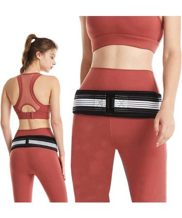 BZVCRTYKL Sacroiliac Si Joint Support Belt Si Joint Hip Sacroiliac Belt for Women Posture Sacroiliac Si Joint Support Belt for Women and Men Reduce Pelvic Lower Back Discomfort 547 Color One Color - Buy Online on GoSupps.com