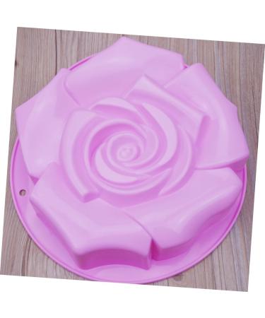 Rose Cake Mold Silicone Cake Moulds Cakesicles Mold Silicone Rose DIY Mold Silicone Candle Mold Silicone Bread Loaf Pan Nonstick Cupcake Tin Crisper Pan Silica Gel Muffin Non Stick 24X24X5CM - Buy Online on GoSupps.com
