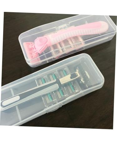 Angoily 10-Piece Travel Razor Case Set - Protective Box for Manual Razors - Perfect for Suitcase & Travel - Buy Online on GoSupps.com
