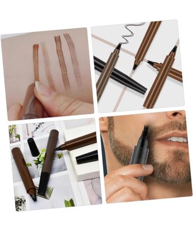 Healeved 2pcs Microblading Eyebrow Pen Microblade Eyebrow Pen Beard Pencil Filler for Men Brow Pencil Plastic - Buy Online on GoSupps.com