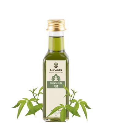 Nirgundi (Vitex Negundo) Oil - 3.38 FLOz | Pure Herbal Formula | Natural Wellness & Soothing Care | Traditional Ayurvedic Blend