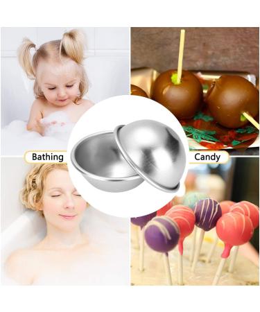 PDTO 8 Sets Bath Bomb Molds Kit - 16 Aluminum Soap Molds for DIY Homemade Bath Bombs - International Shipping Available - Buy Online on GoSupps.com