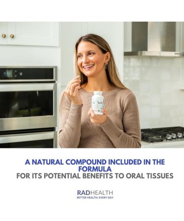 Rad Mouth: Prevent Gum Recession Strengthen Teeth & Reduce Sensitivity - Shop Internationally - Buy Online on GoSupps.com
