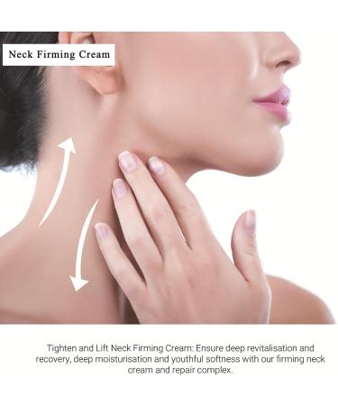 Hydrolyzed Collagen Neck Firming Cream | Anti-Wrinkle & Skin Tightening Formula for Lifting & Smoothing Sagging Skin | Reduce Wrinkles & Fine Lines - Buy Online on GoSupps.com