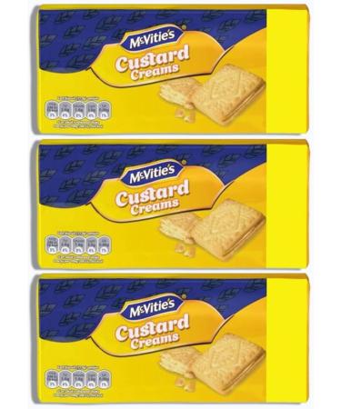 McVities Custard Creams Pack of 3 300g - Buy Online on GoSupps.com