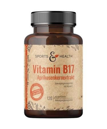 APRICOS Kernels 120 capsules - apricot core extract with vitamin C from the acerola cherry - vitamin B17 - ground - amygdaline made of apricot seeds
