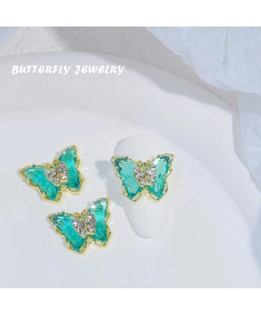 FEIlei 10Pcs Nail Jewelry Zircon Nail Art Rhinestones Nail Decors Crystals Diamond Gems - Buy Online on GoSupps.com