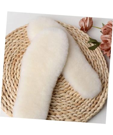 FOMIYES 3 Pairs Wool Insoles - Warm Fleece Shoe Pads for Women | Breathable & Thick Boot Insoles for Ultimate Comfort - Buy Online on GoSupps.com