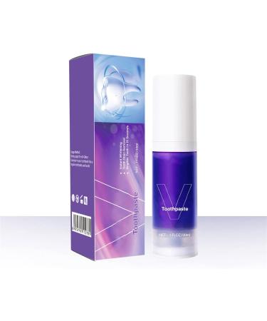 Vegan Purple Toothpaste Bits for Stain Removal and Teeth Boosting - Colour Corrector for Blue and Purple Teeth - One Size - Buy Online on GoSupps.com