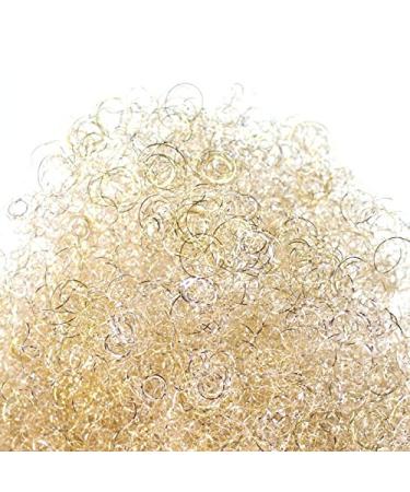 Floral-Direkt 200g Lametta Hair Angel Hair Lamettahair Color: Champagne