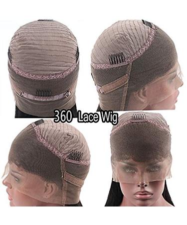 Dorosy 360 Lace Frontal Wig - 16 Wet Wavy, 180% Density, Natural Black Brazilian Remy Hair, Pre-Plucked with Baby Hair - Buy Online on GoSupps.com