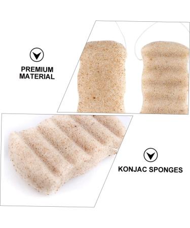 minkissy 1pc Face Wash Makeup Removal Cloth Natural Sponge Skin Cleaning Sponge Exfoliating Face Sponge Natural Sea Sponge Makeup Removal Sponge Cleansing Face Pad Miss - Buy Online on GoSupps.com