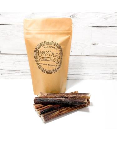 Boodles 5 pieces Bulls Pizzle bully sticks for dogs and puppies | Healthy natural dog chew treat Sticks | Natural Dental Chew - Buy Online on GoSupps.com