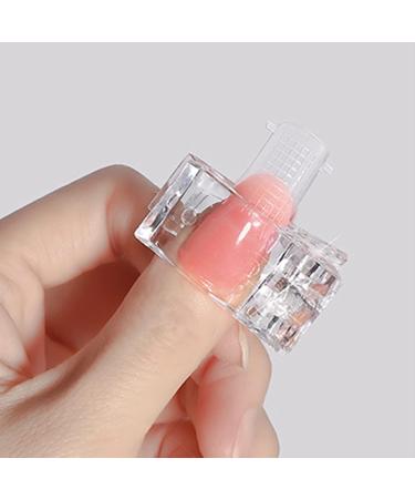 Buy SANWOOD 10-Part Nail Tip Clips - Fast Assembly Gel Extensions & Manicure Tool | UV-LED Plastic Clamps for Perfect Nail Builds - Buy Online on GoSupps.com