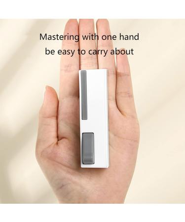 OUEYFER Automatic Dental Floss Storage Box | Tooth Floss Organizer & Oral Hygiene Care | Travel-Friendly Toothpick Dispenser with Lid - Buy Online on GoSupps.com