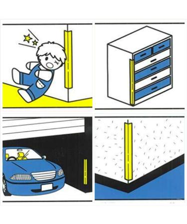 Wall Corner Protector  Safety Baby Proofing Corner Cushion Table Edge Strip Protective Guard Table Corner Edge Furniture Protectors with Double Side Tape Edge Protector(semitransparent) - Buy Online on GoSupps.com
