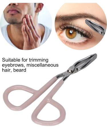 Angrek Eyebrow Tweezers - Precision Stainless Steel Hair Removal Tool for Eyebrows Face & Beard | Perfect Makeup Essential - Buy Online on GoSupps.com