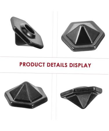 NUOBESTY Undercap 30pcs Rivet Decor Alloy Bag Metal Studs for Shoes Jean Buttons Diy Craft Accessories Bags Diamond Screws - Buy Online on GoSupps.com