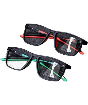 Buy Iynwbjts HD Multifocus Reading Glasses - Ultra-Light TR90 Anti-Blue Light Sand Black & Red Legs 1.50 Diopter - International Shipping Available - Buy Online on GoSupps.com