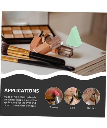 FOMIYES 6 Sets Triangular Sponge Puff Makeup Blending Sponge Powder Sponge Wedge Makeup Sponge Shape Makeup Sponge Makeup Triangle Puff Body Powder Puff Hairpin Emulsion Sector Girl - Buy Online on GoSupps.com