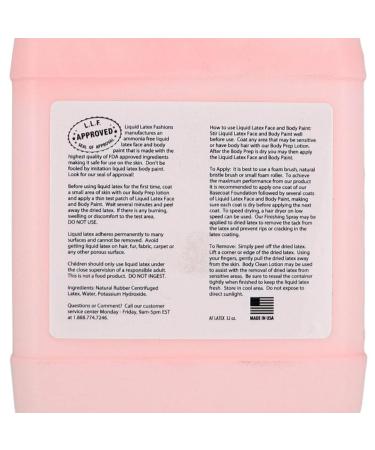 Pink 32 Oz Liquid Latex Body Paint - Ammonia Free Odorless Easy Application for Cosplay & Professional Monster Makeup - Buy Online on GoSupps.com