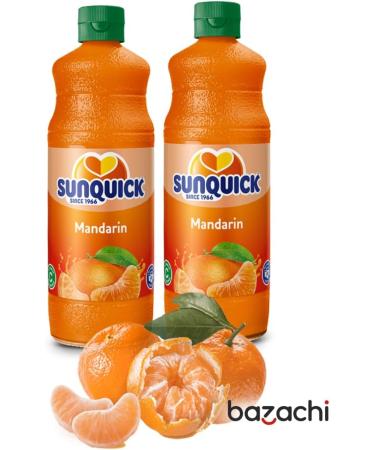 Sunquick Real Fruit Concentrate Juicer - Fruity Refreshment (Mandarin 2 Bottles) - Buy Online on GoSupps.com