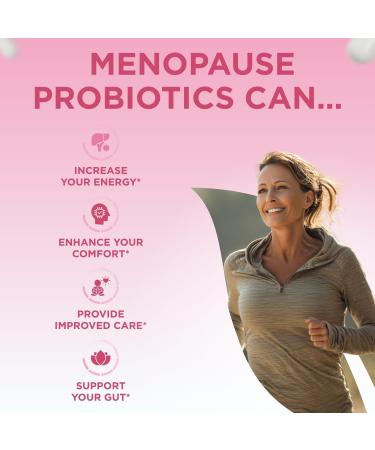 120 Billion CFU Menopause Probiotics for Women - Complete Menopause Relief Formula with Prebiotics and Probiotics for Women with 20 Beneficial Shelf Stable Strains & Cranberry Extract (30 Servings) - Buy Online on GoSupps.com