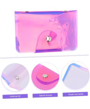 Ipetboom Nail Art Card Holder Manicure Art Plate Holder Multi-card Position Bag Nail Art Stamping Bag Nail Stencils Nail Art Organizer Nail Art Pouch Printing Storage Bag Pink As 19x14.5cm Pink - Buy Online on GoSupps.com