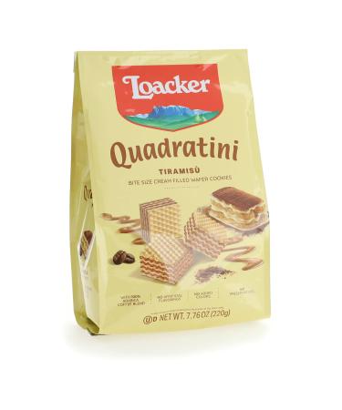 Loacker Wafer Quadratini Tiramisu, 7.76 oz (14310)