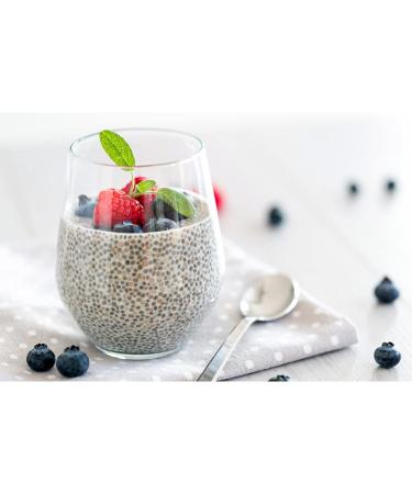 Oltresole Organic Chia Seeds 1 kg Super-food rich in protein and fiber no additives ideal for muesli salads and pastries Ideal Family Pack - Buy Online on GoSupps.com