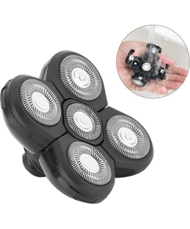 5 Blade Rotating Electric Beard Shaver - Waterproof Replacement Head | Universal Electric Shaver Accessory - Buy Online on GoSupps.com