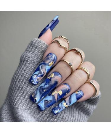Crcyphne 24Pcs Wearable Nail Patches Nail Art Chips Ins Style Hot Girl False Nails DIY Manicure Glitter Nails - Buy Online on GoSupps.com