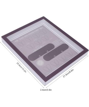 Nail Polish Display Book Stable and Durable Edges Of the Nail Color Display Book Are Rounded Nail Color Card Book for Life for Home for Studio for Shop - Buy Online on GoSupps.com