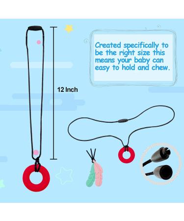 CHAUS BIENTRING HELLATE Donut & Sedet - Soft Sensory Tools for Children & Adults with ADHD Autism & Oral Needs | 4-Piece Chewing Set - Buy Online on GoSupps.com