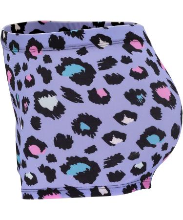 Rosdeer Little Girls' Shiny Gymnastics Shorts - Purple (Ages 2-14) - Buy Online on GoSupps.com