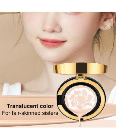 MZV Concealer Cushion Tricolor Latte with Water Pearl Lightening Cushion Concealer Moisturizing Long Lasting (23# Natural) - Buy Online on GoSupps.com