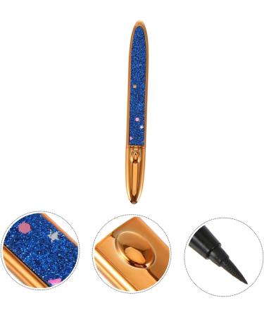 OHPHCALL Self Adhesive Mascara Magnet False Eyelash Eyeshadow Pencil Diamond Liquid Eyeliner Blue Plastic - Buy Online on GoSupps.com