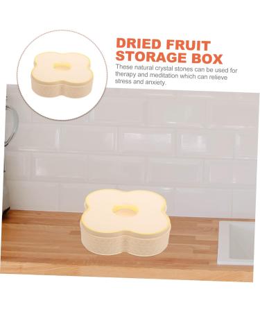 PRETYZOOM Box for Decorative Aging Shop Tea Multi-Function Storage Biscuit Cookie Exquisite Adorable Lovely 23.5X23.5X7.8CM White1 - Buy Online on GoSupps.com