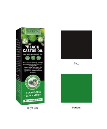 Jamaican Black Castor Oil for Hair Growth & Skin Care - Organic Cold Pressed (60ML) | Enhance Your Beauty Naturally - Buy Online on GoSupps.com