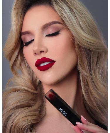 MUBA COSMETICS Liquid Lipstick - Waterproof, Long Lasting & High-Pigment Lip Makeup - Perfect Gift for Women - Buy Online on GoSupps.com