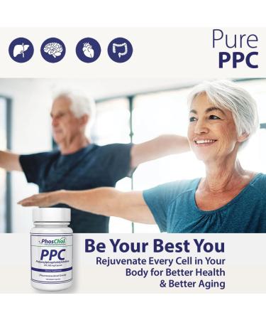 Buy PhosChol PPC 900mg - Polyenyl PhosphatidylCholine Choline Supplement | 100 Gelatin Capsules | International Shipping Available - Buy Online on GoSupps.com