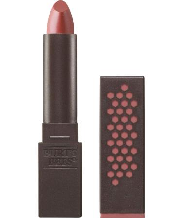 Burts Bees 100% Natural Glossy Lipstick  Nude Rain - 1 Tube Nude Rain 1 Count (Pack of 1)