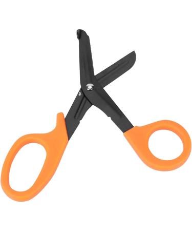 Buy First Aid Scissors for Nurses | Stainless Steel Trauma & Emergency Scissors - Orange - Buy Online on GoSupps.com
