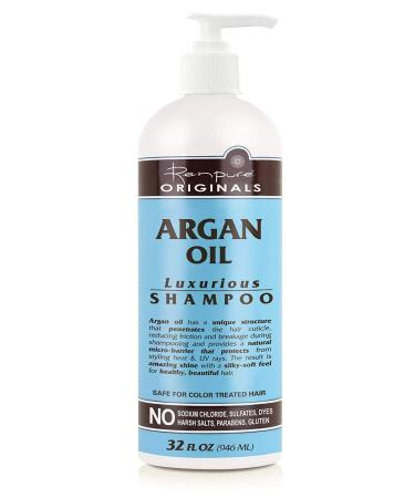 Renpure Originals Argan Oil Luxurious Shampoo 32 Ounce
