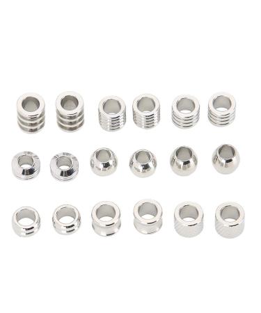 Dreadlocks Hair Rings Stainless Steel Hair Clips Jewelry Decoration Braids Accessories for Party Film Festival Wedding