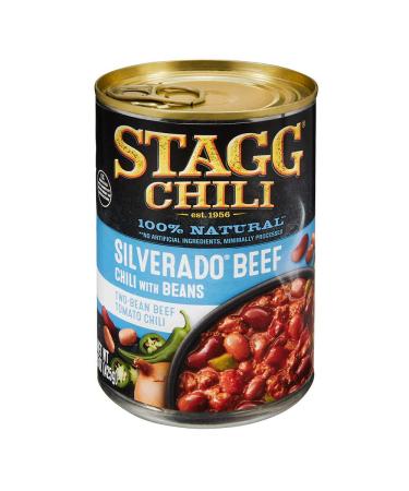 Stagg Silverado Beef Chili with Beans, 15 Ounce (Pack of 12) beans 15 Ounce (Pack of 12)