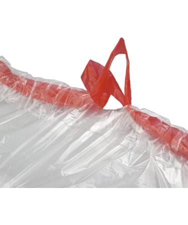 EudokkyNA 13 Gallon Drawstring Garbage Bags Clear Kitchen Trash Bag 110 Bags/2 Rolls - Buy Online on GoSupps.com