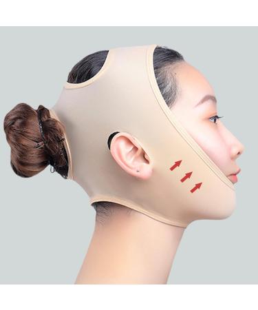 Compression strap for face liposuction chin neck slimming double chin super elastic V Face Line sculpting liposuction for adult women L - Buy Online on GoSupps.com