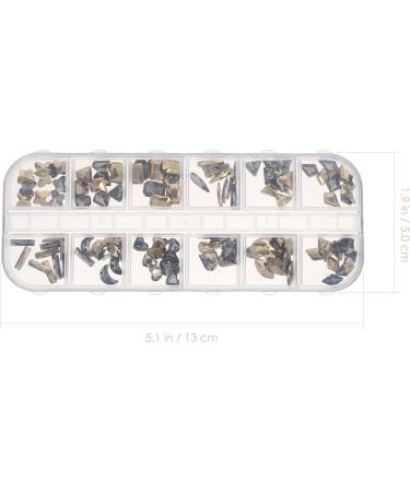 Lurrose 2 Boxes Nail Art Accessories flatback rhinestones flatback nail rhinestones nail art studs DIY nail nail art decors bulk ornaments nail art accessory glass drill Alien resin 3d Style A - Buy Online on GoSupps.com