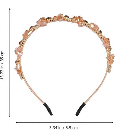 Headband Hair Band Wedding Party Headdress Baroque Style Hairband Headpiece for Women Wedding Tiaras Women Headdress Crystal Headpiece Women Headwear Alloy Miss Gem Gorgeous - Buy Online on GoSupps.com